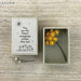 East of India Dried Flower Matchbox - You Are The Friend