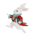 Gisela Graham Resin Decoration - White Rabbit