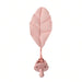 Boho Leaf Pacifier Clip with Dummy