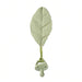 Boho Leaf Pacifier Clip with Dummy