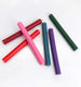 Ancient Wisdom Pack of 5 Solid Colour Dinner Candles - Rustic Burgundy