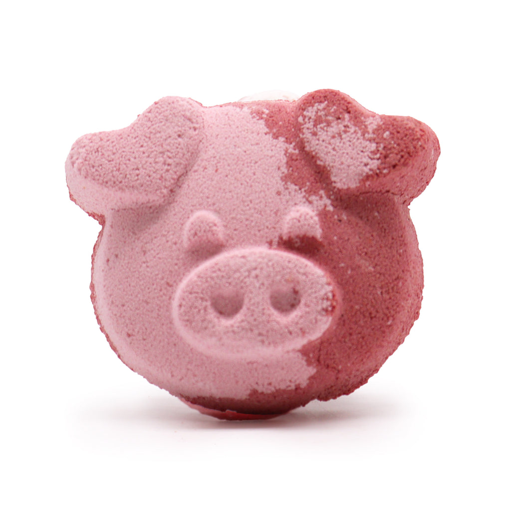 Ancient Wisdom Pig Bath Bomb - Vanilla Cup Cake