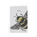 East of India Small Block Print Book - Bee