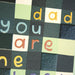 Raspberry Blossom Dad You Are The Best Greetings Card
