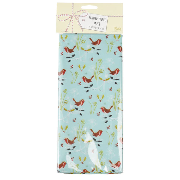 Rex London Winter Walk Tissue Paper 10 Sheets