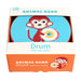 Rex London Drum With Drumsticks - Animal Band