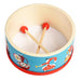 Rex London Drum With Drumsticks - Animal Band