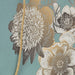 Green & Gold Floral Bird Gift Bag - Small