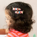 Rex London Glitter Hair Clips (set of 2) - Sausage Dog