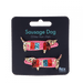 Rex London Glitter Hair Clips (set of 2) - Sausage Dog