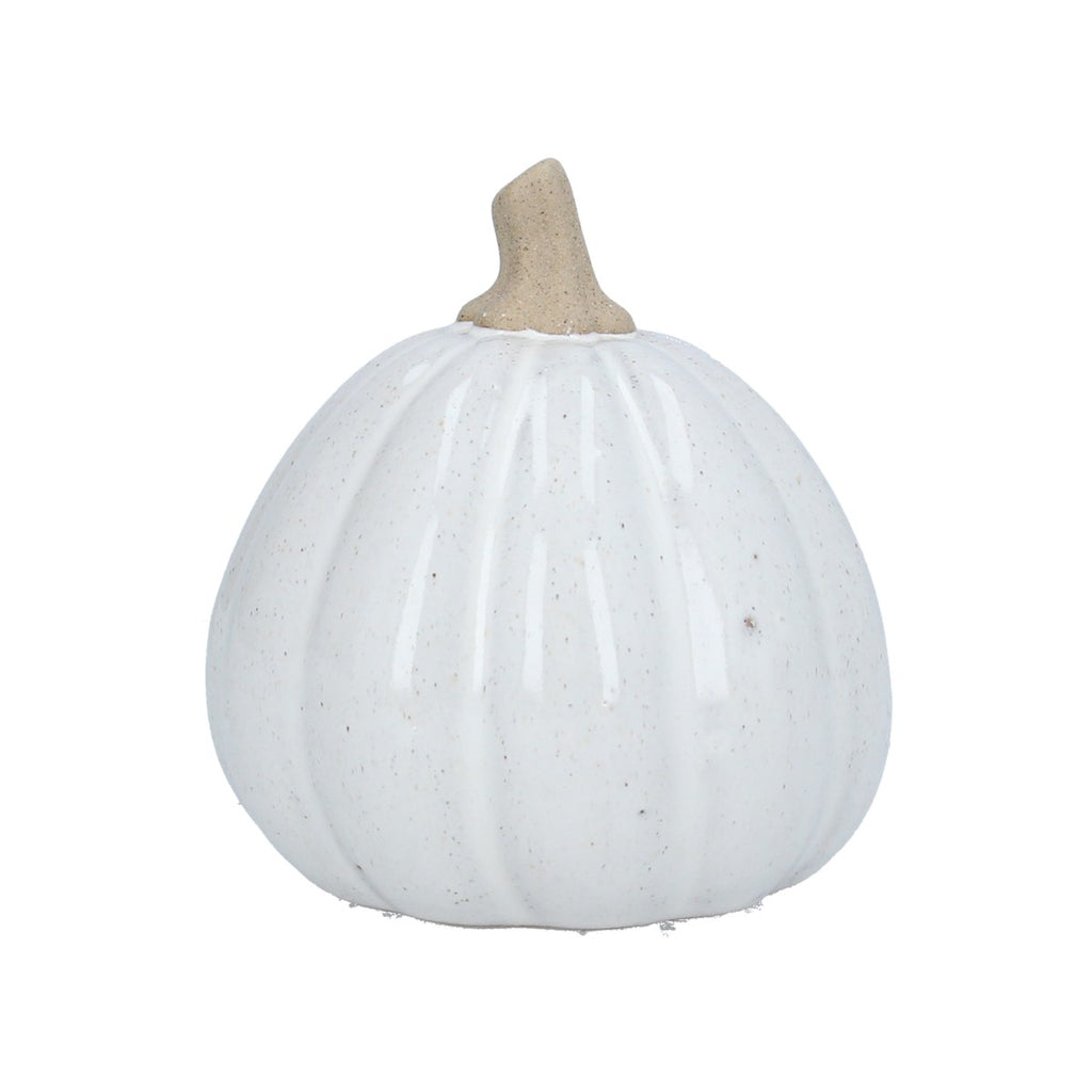 Gisela Graham Ceramic Ornament - White Squash