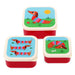 Rex London Snack Boxes Set Of 3 - Sausage Dog
