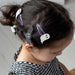 Rex London Glitter Hair Clips (set of 4) - Spooky