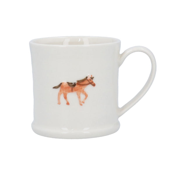 Gisela Graham Stoneware Mini Mug - Horse