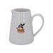 Gisela Graham Ceramic Mini Jug - Plum Pudding
