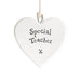 East of India Porcelain Heart - Special Teacher