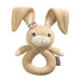 Living Textiles Knitted Ring Rattle - Amelia the Bunny