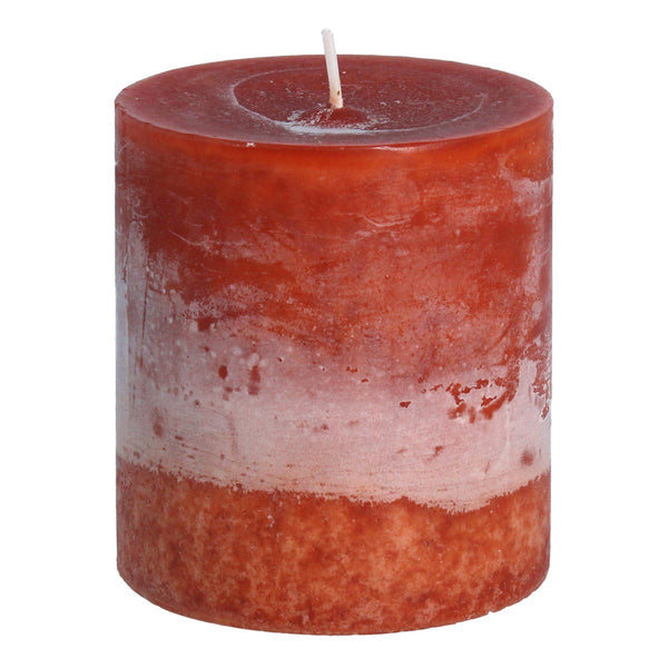 Gisela Graham Pillar Candle - Amber