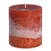 Gisela Graham Pillar Candle 10cm - Amber