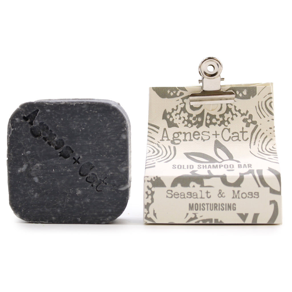 Agnes + Cat Solid Shampoo - Seasalt & Moss