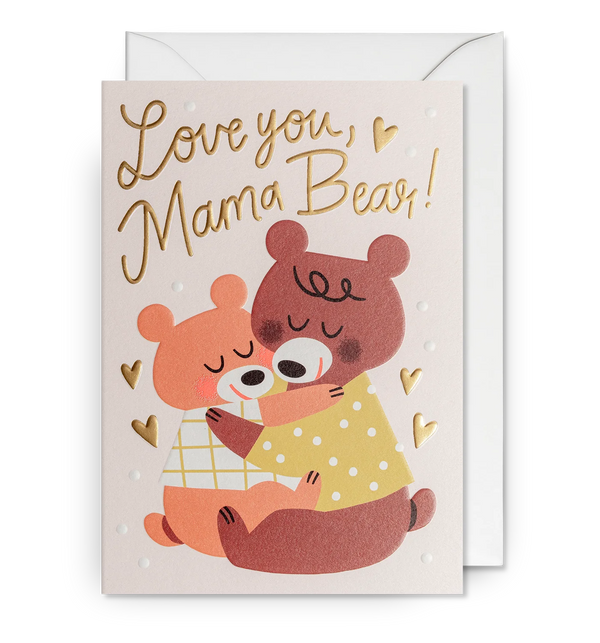 Lagom Design Love You Mama Bear Mother’s Day Card