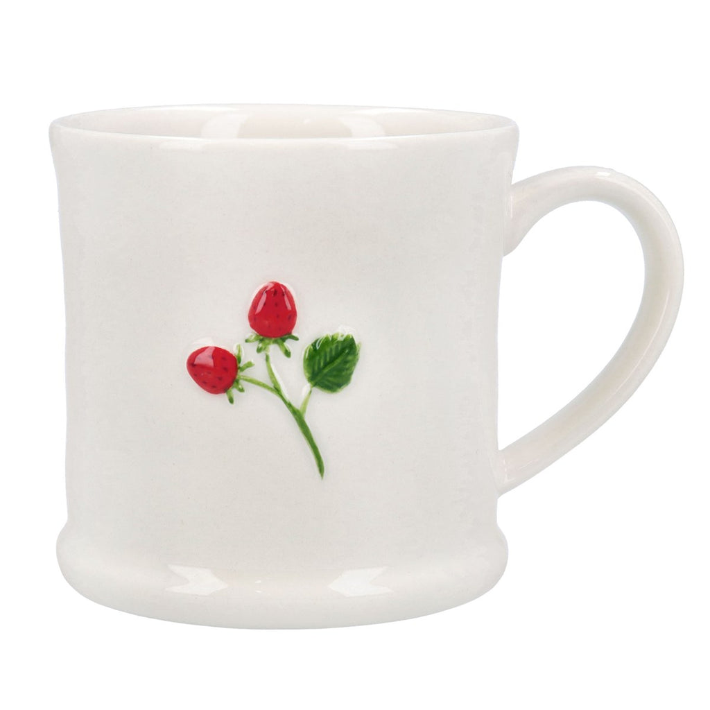 Gisela Graham Strawberries Stoneware Mini Mug