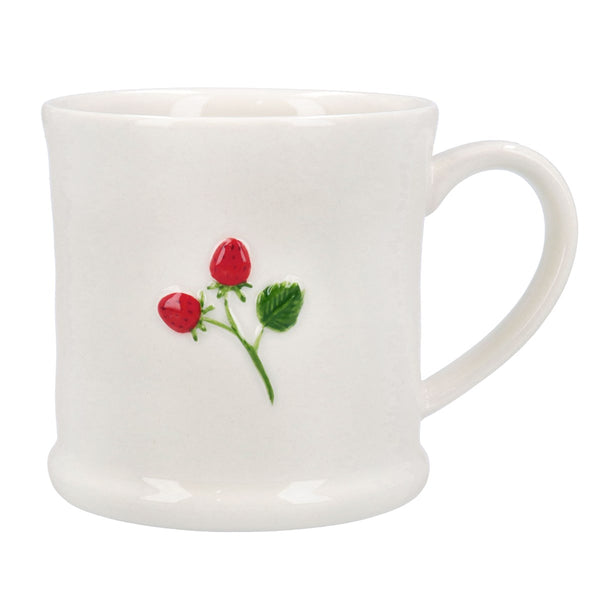 Gisela Graham Strawberries Stoneware Mini Mug