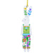 Gisela Graham Pastel Flowers Girl/Boy Wood Bunny Decorations