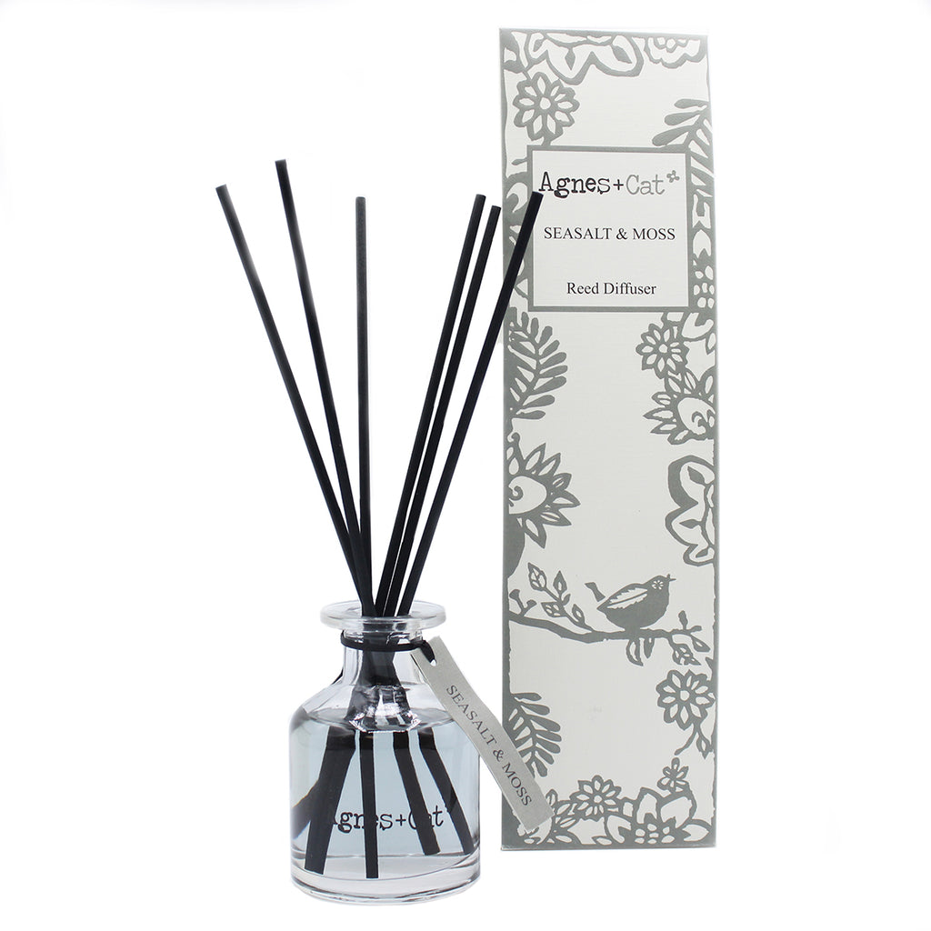 Agnes + Cat Reed Diffuser - Seasalt and Moss