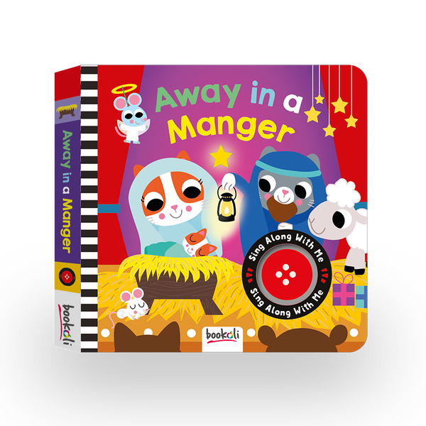 Bookoli Away in a Manger Christmas Book