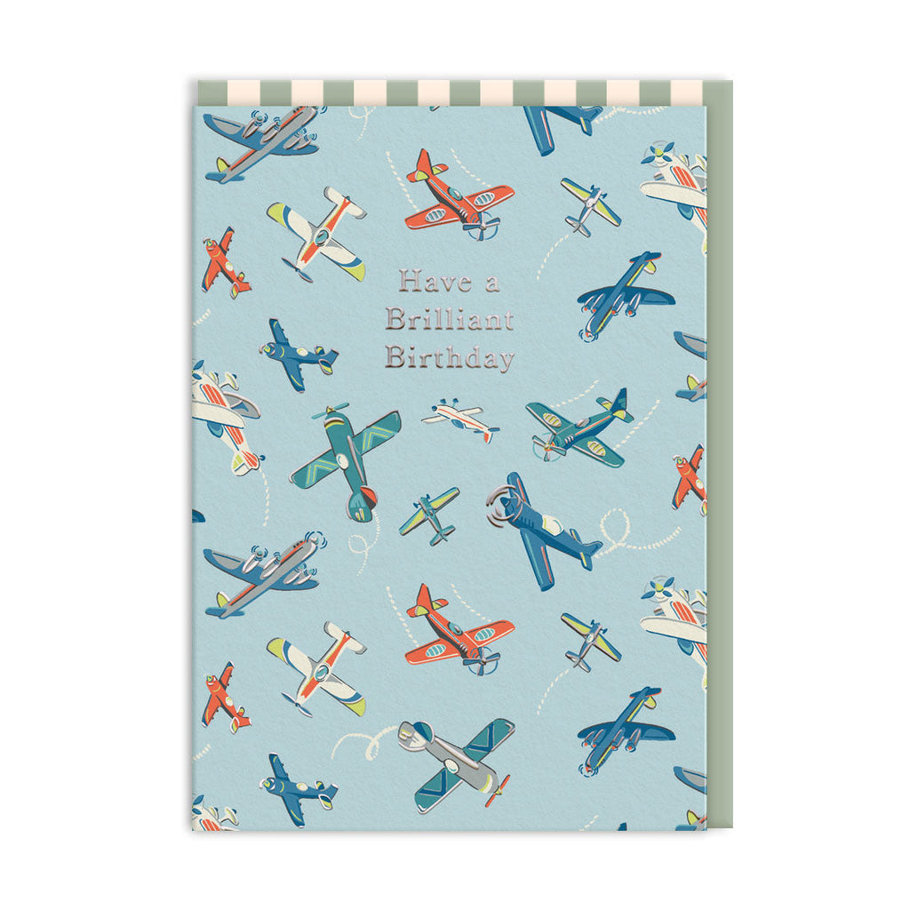 Ohh Deer Cath Kidston Brilliant Planes Birthday Card