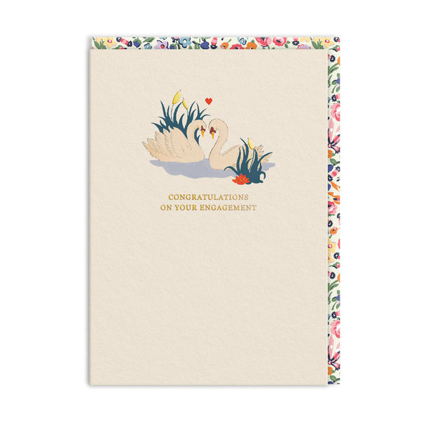 Ohh Deer Cath Kidston Swans On Your Engagement Card