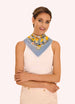 Powder Cotton Bandana - Marvelous Meadow - Powder Blue