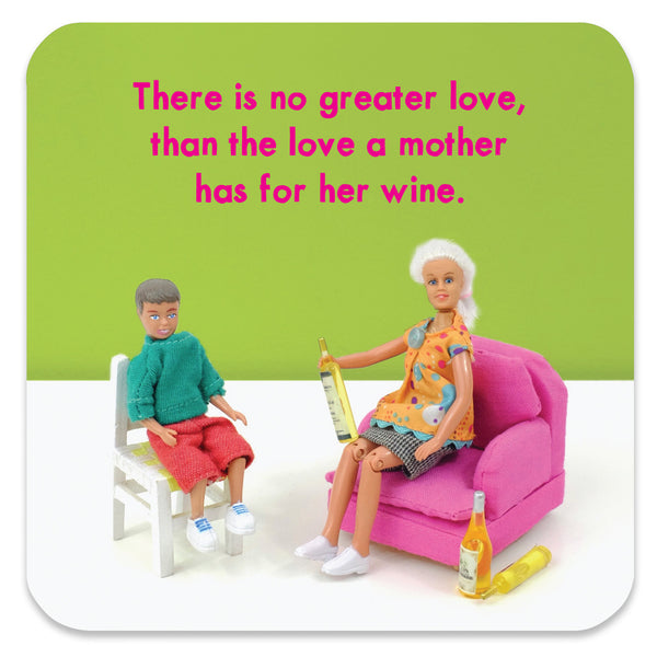 Brainbox Candy No Greater Love Coaster By Bold & Bright