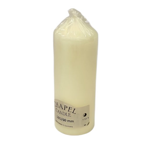 Ancient Wisdom Ivory Church Candle - Tall