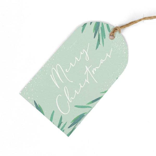 Whistlefish Foliage Christmas Gift Tag 6 Pack