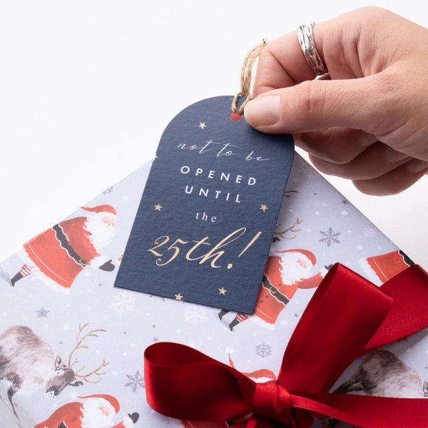 Whistlefish Not To Be Opened Gift Tag 6 Pack