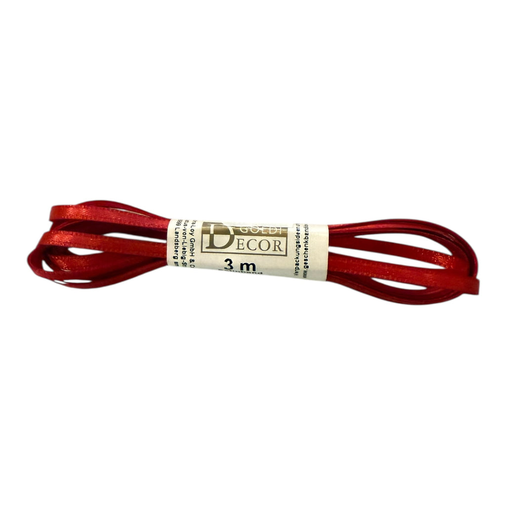 Assorted 3m Satin Ribbon