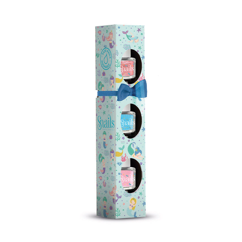 Snails Mini 3 Pack Nail Polish -  Mermaid