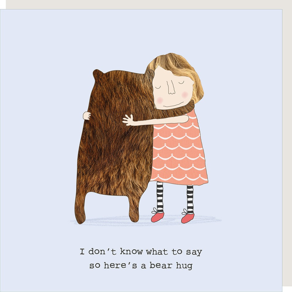 Rosie Made A Thing Bear Hug Thinking of You