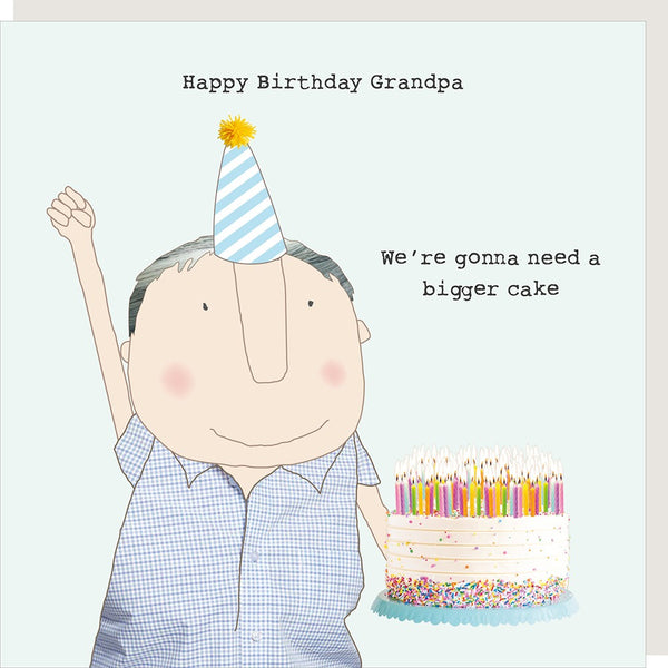 Rosie Made A Thing Grandpa Bigger Cake