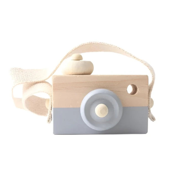 Children's Toy Wooden Camera - Kids Room Decor