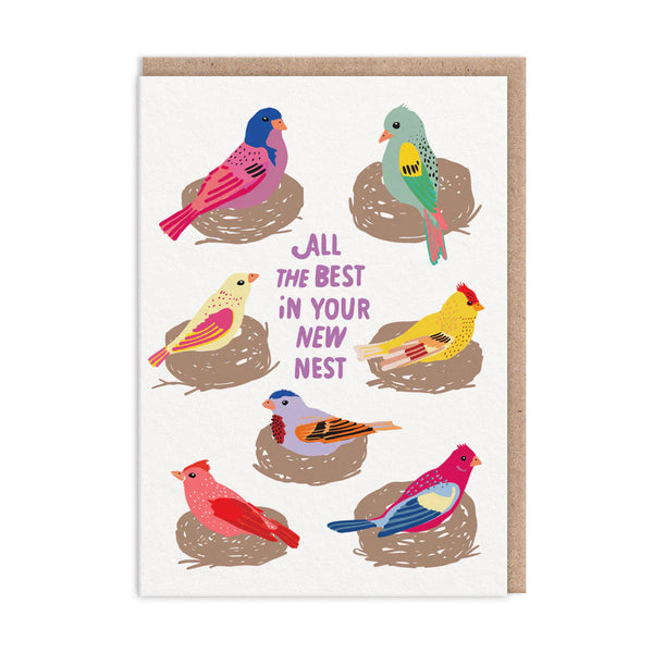Ohh Deer Your New Nest Greeting Card