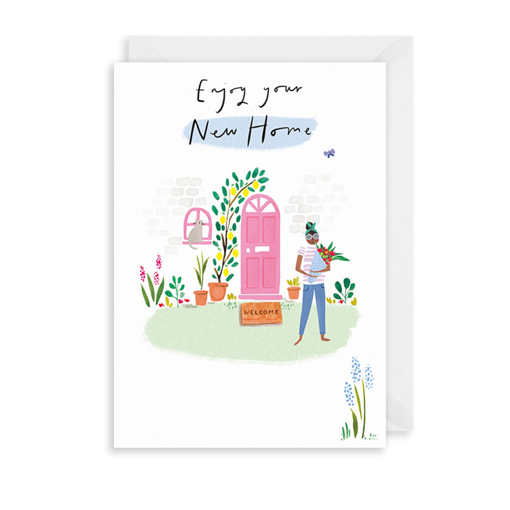 The Art File Enjoy Your New Home Greetings Card