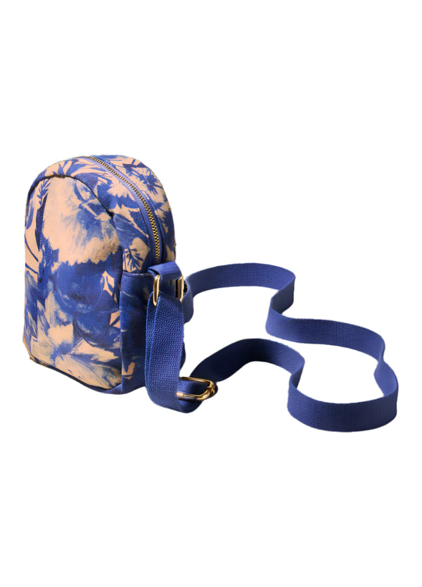 Powder Canvas Out and About Bag - China Blue Blooms