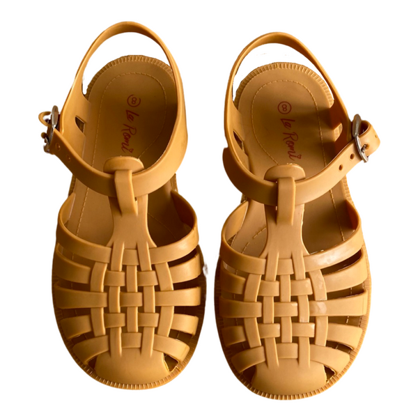 Children's Jelly Sandals - Squash