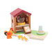 Jumini Wooden Chicken Coop Set