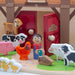 Jumini Wooden Home Farm Barn Set (incl animals)