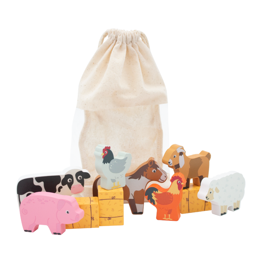 Jumini Bag of Farm Animals