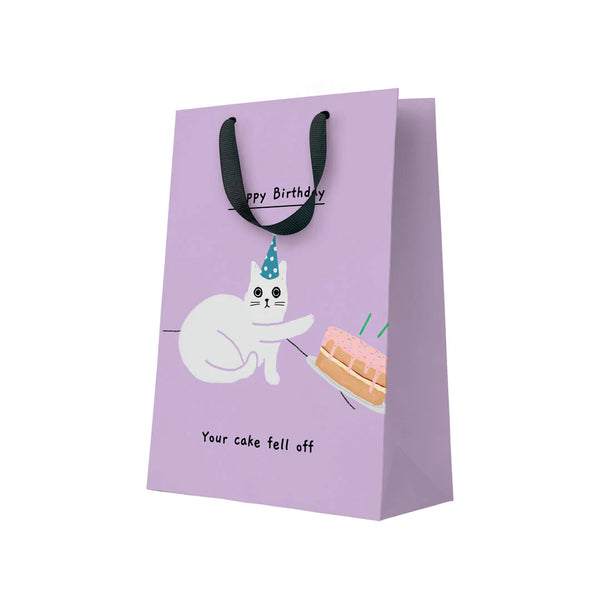 ohh Deer Your Cake Fell Off Large Gift Bag